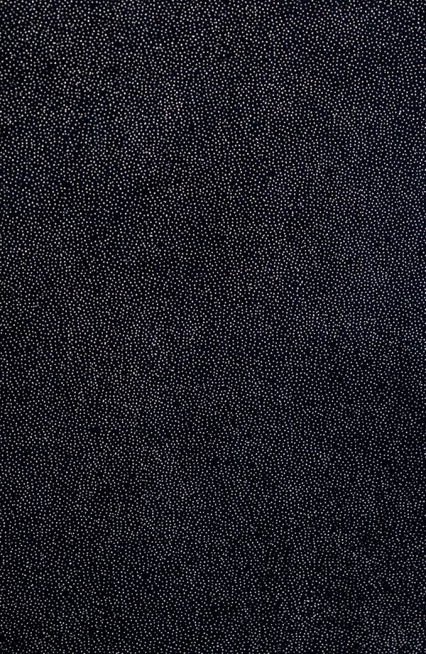 Tamsiai mėlyna veliūro palaidinė su sidabro blizgučiais