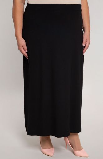 Maxi sijonas klasikinės juodos spalvos